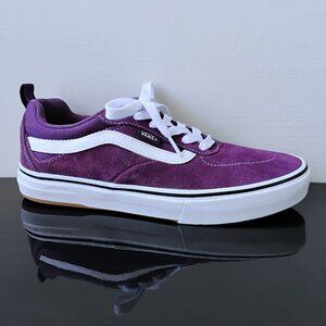 Vans Men Kyle Walker Suede Sneaker in Elegance & Sophistication Blackberry Wine